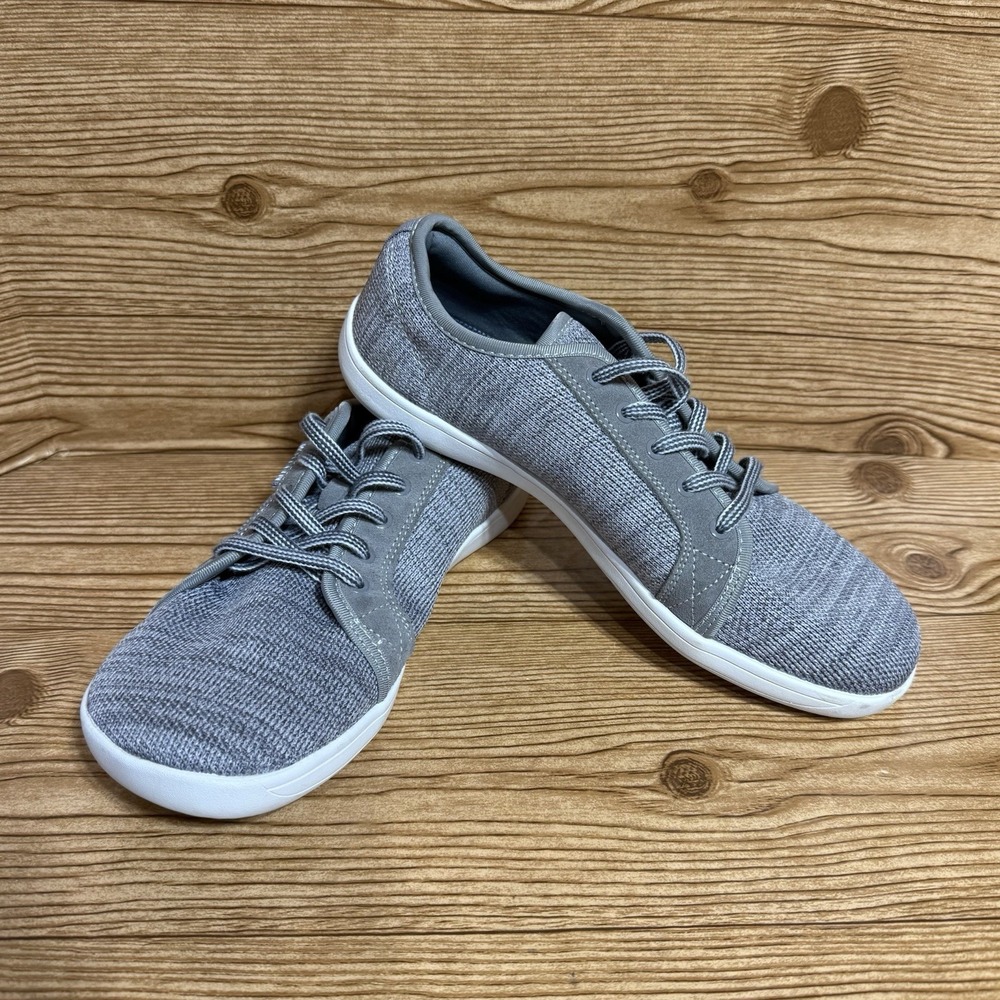 Whitin W81 Minimalist Barefoot Shoes Womens EU 43 US 10.5 Gray Lace Up Sneakers